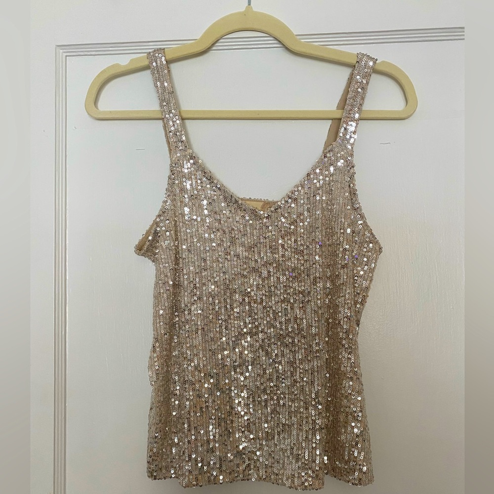 Sequin top
